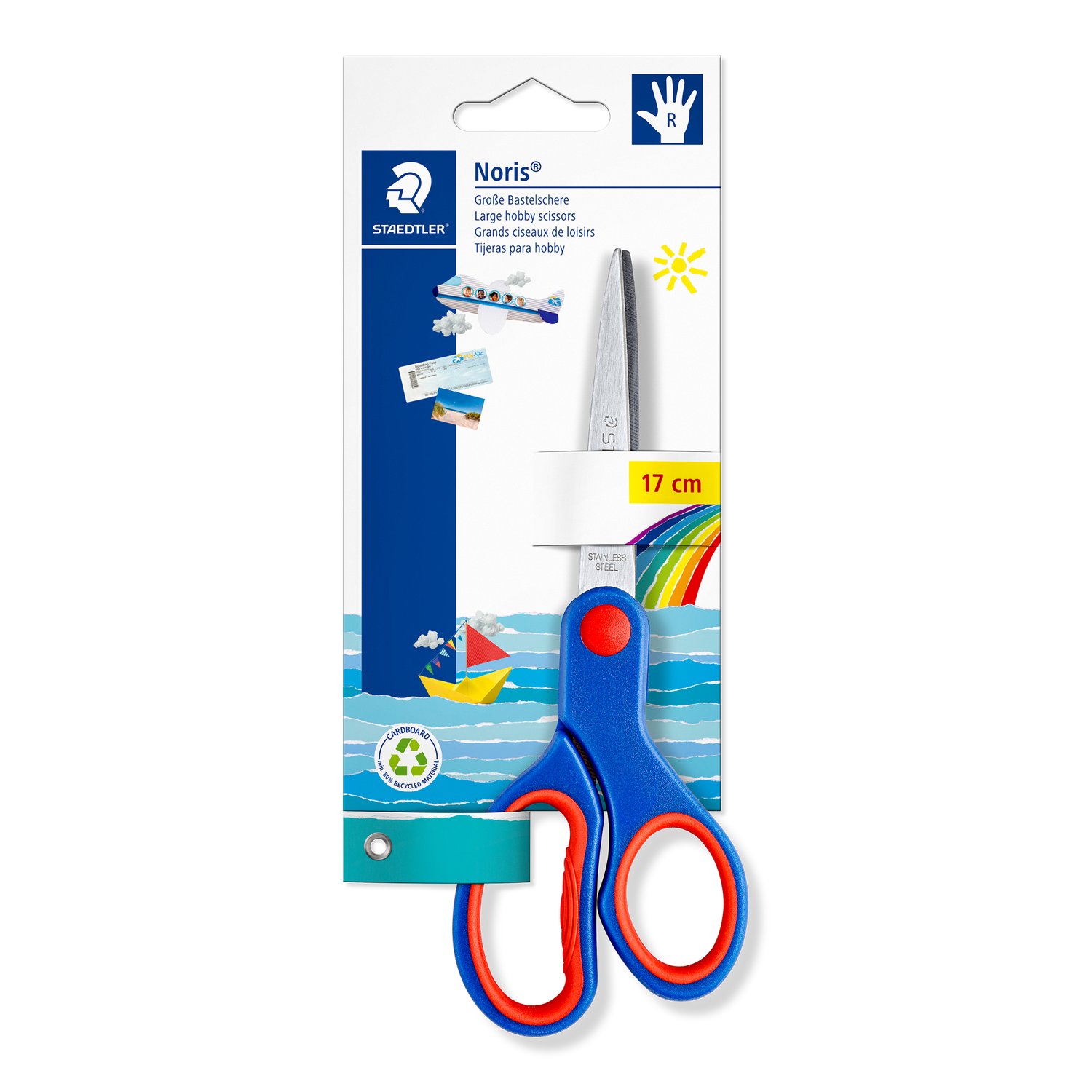 Staedtler Noris 17cm Scissors RH