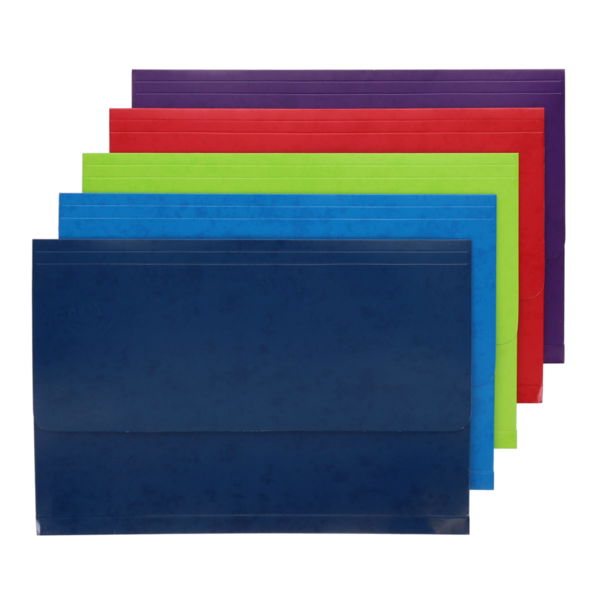 Premto Bold Assorted Document Wallets (10)