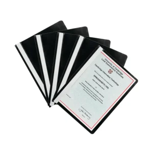 Q Connect Project Files Black KF01453 Plastic Folders | First Class Office Online Store 2