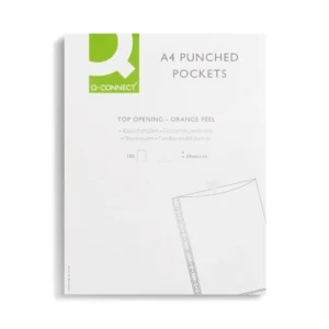 Punched Pockets KF24001 (100) Standard Punched Pockets | First Class Office Online Store