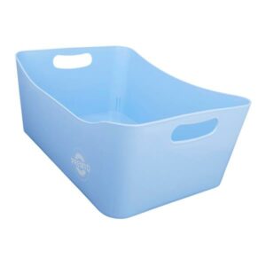 Large Basket Baby Blue 340x225x140mm Baskets | First Class Office Online Store