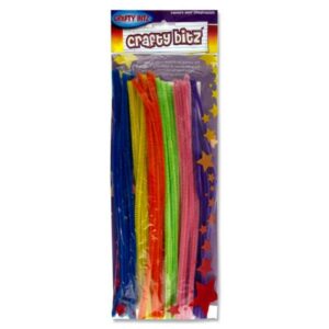 Neon Pipe Cleaners 42pk Arts and Crafts | First Class Office Online Store 2