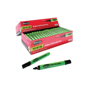 Show-Me Whiteboard Markers Medium Black (100) Whiteboard Markers | First Class Office Online Store