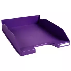 Exacompta Letter Tray Purple Desk & Office Accessories | First Class Office Online Store