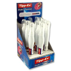 Tipp-Ex Shake n Squeeze Correction Pen (10) Correction Fluid | First Class Office Online Store