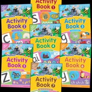 Jolly Phinics Activity Books Colour Set of 7 Alphabet | First Class Office Online Store