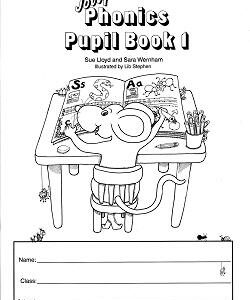 Jolly Phonics Pupil Book 1 Black & White Version (48 Pages) Junior Infants English | First Class Office Online Store