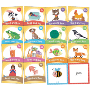 Jolly Phonics Read and See Pack 1 (14 Titles) Alphabet | First Class Office Online Store