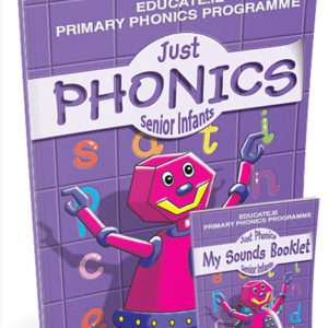 Just Phonics Senior Infants + Sounds Booklet English | First Class Office Online Store