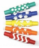 Creative Pattern Paint Rollers (5) Active Play | First Class Office Online Store