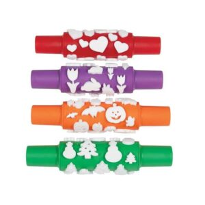 Seasonal Pattern Paint Rollers (4) Active Play | First Class Office Online Store
