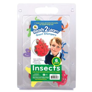 Ready2Learn Giant Insect Stampers (6) Active Play | First Class Office Online Store