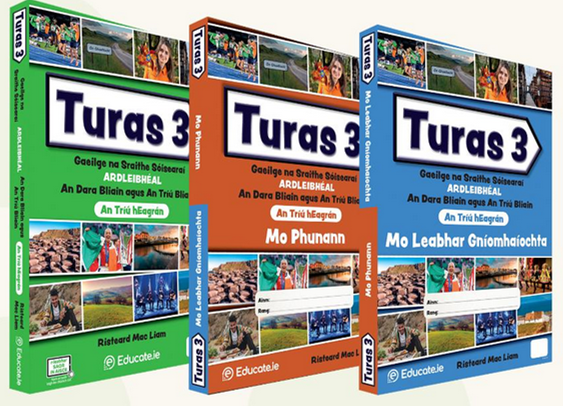 Turas 3 3rd Edition Pack Ardleibhéal - Textbook & Mo Phuanann/Mo Leabhar Gníomhaíochta