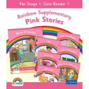 Rainbow Supplementary Pink Stories for Core Reader 1 Junior Infants | First Class Office Online Store