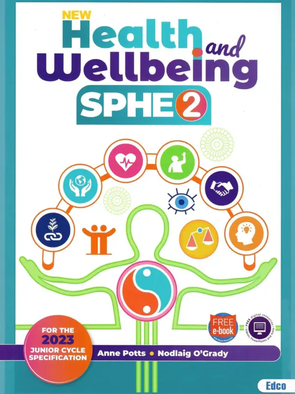 NEW Health and Wellbeing SPHE 2 2nd Edition