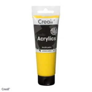 Creall Acrylic Paint 120ml Yellow Creall Acrylic Paint | First Class Office Online Store