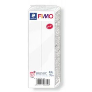 Fimo Soft Modelling Clay White Active Play | First Class Office Online Store