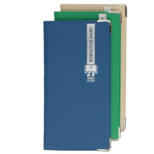 Premier 2023 Executive Slim Diary – Week To View Bright 3 Asst 40350 Diaries & Calendars | First Class Office Online Store