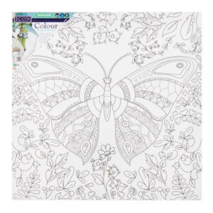 Icon 300x300mm Colour My Canvas – Butterfly Arts and Crafts | First Class Office Online Store