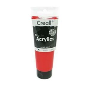 Creall Acrylic Paint 120ml Vermillion Creall Acrylic Paint | First Class Office Online Store
