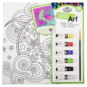 Canvas Art 9pce Create & Enjoy Painting Set – Moon Arts and Crafts | First Class Office Online Store