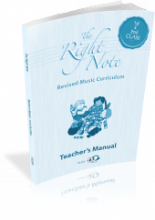The Right Note 1st & 2nd Class Teacher’s Manual & CD First Class | First Class Office Online Store