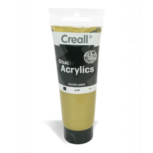 Creall Acrylic Paint 120ml Gold Creall Acrylic Paint | First Class Office Online Store
