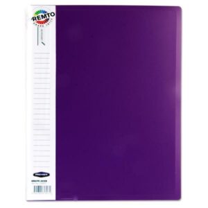 Premto A4 40 Pocket Display Book – Grape Juice Display Book | First Class Office Online Store
