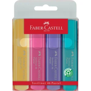 Faber Castell Pastel Highlighters (4) Highlighters | First Class Office Online Store