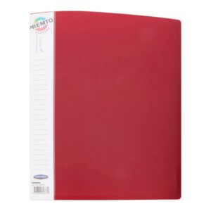 Premto A4 40 Pocket Display Book – Rhubarb Display Book | First Class Office Online Store