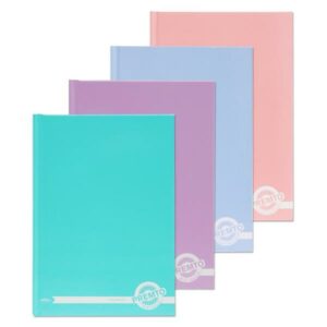 Premto A5 Pastel 160pg Hardcover Notebook SINGLE A5 | First Class Office Online Store