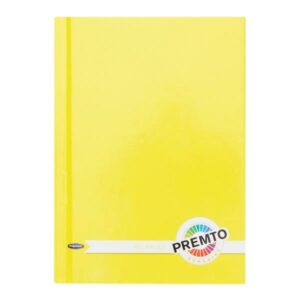 Premto A6 160pg Hardcover Notebook – Sunshine Yellow SINGLE A6 | First Class Office Online Store
