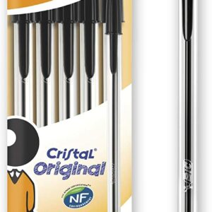 Bic Cristal Ballpoints – Black (4) Ballpoint Pens | First Class Office Online Store