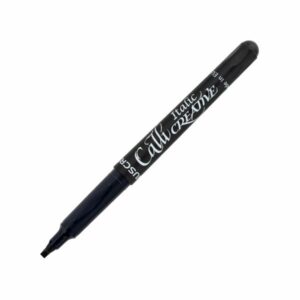 MANUSCRIPT ITALIC CALLIGRAPHY MARKER MEDIUM TIP BLACK M Calligraphy | First Class Office Online Store
