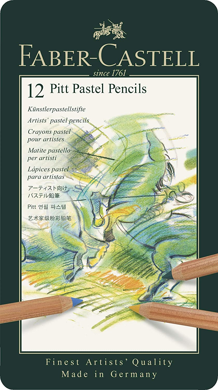 Faber Castell Pitt Pastel Pencils (12) – First Class Office