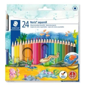 Staedtler Noris Aquarell Watercolour Pencils (24) Art & Paint Accessories | First Class Office Online Store