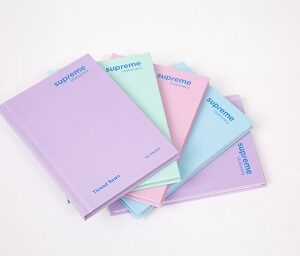 Supreme A6 Pastel 120pg Hardcover Notebook SINGLE A6 | First Class Office Online Store