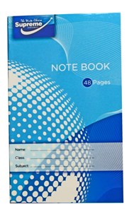 Supreme 48pg Notebook SINGLE Notebooks | First Class Office Online Store