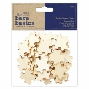Wooden Puzzle Pieces Arts and Crafts | First Class Office Online Store