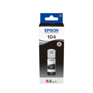 Epson Printer Ink EcoTank 104 Black Epson Ink Cartridges | First Class Office Online Store