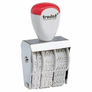 Trodat Rubber Date Stamp Stamps | First Class Office Online Store 2