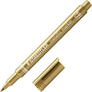 Staedtler Metallic Marker Gold Arts and Crafts | First Class Office Online Store