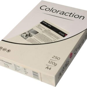 Coloraction A4 120gsm Ivory Paper (250) Coloured Paper A4 | First Class Office Online Store