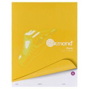 Ormond Blank Copy Book Copybooks | First Class Office Online Store