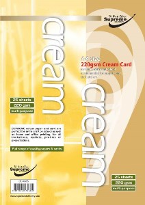 Supreme A4 220gsm Cream Card (25) (Copy) A4 Card | First Class Office Online Store