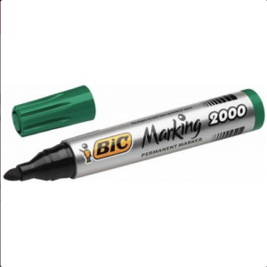 Bic Permanent Marker 2000 Bullet Green Permanent Markers | First Class Office Online Store