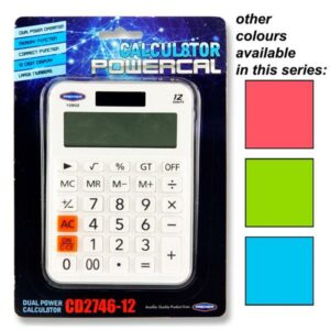 Powercal Desktop Calculator CD2746-12 Calculators | First Class Office Online Store