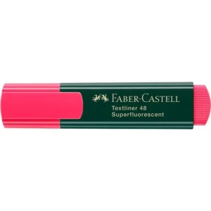 Faber-Castell Textliner 48 Red Highlighter Highlighters | First Class Office Online Store