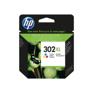 HP Ink Cartridge 302 XL Tri-Colour F6U67AE HP Ink Cartridges | First Class Office Online Store