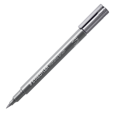 Staedtler Metallic Marker Brush Silver Arts and Crafts | First Class Office Online Store